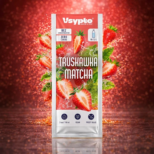 VSYPTO med smak av Jordgubb Matcha, 9 g - 5