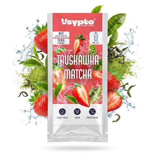 VSYPTO med smak av Jordgubb Matcha, 9 g