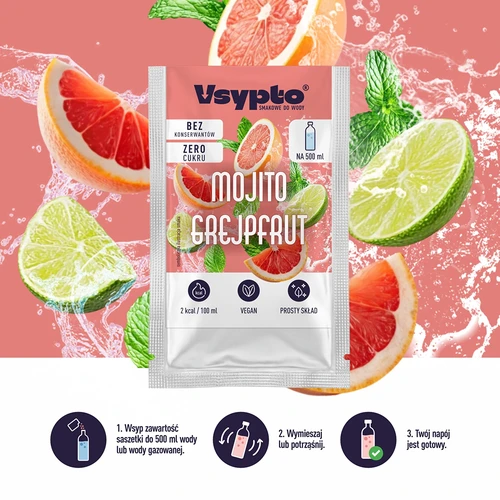 VSYPTO med smak av Mojito Grapefrukt, 3 g - 6
