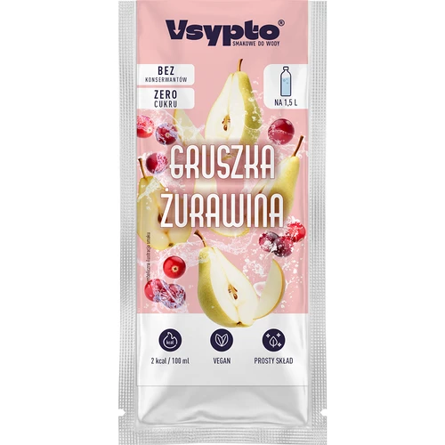 VSYPTO med smak av päron & tranbär, 9 g - 2