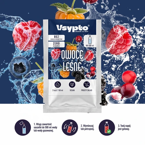 VSYPTO med smak av skogsbär, 3 g - 6