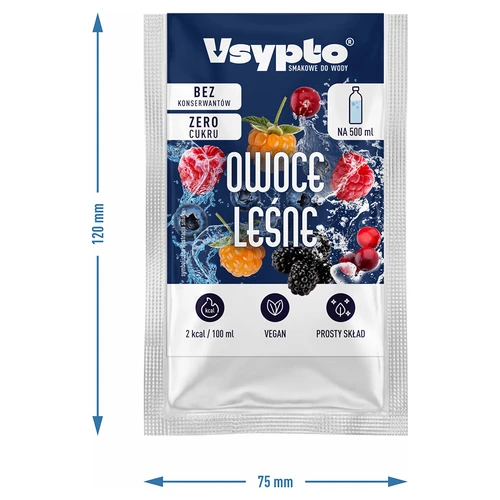 VSYPTO med smak av skogsbär, 3 g - 4