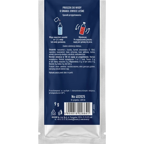 VSYPTO med smak av skogsbär, 9 g - 3