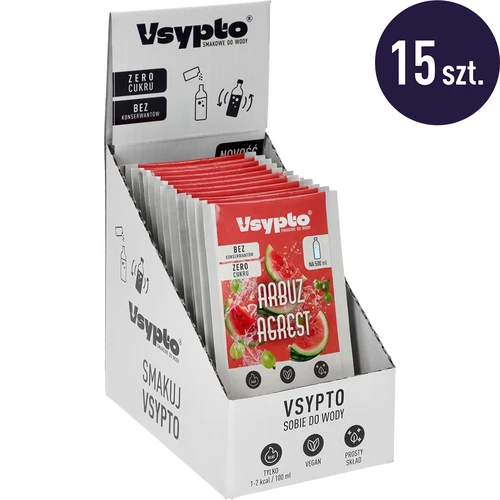 VSYPTO med smak av vattenmelon och krusbär, 3 g - 10