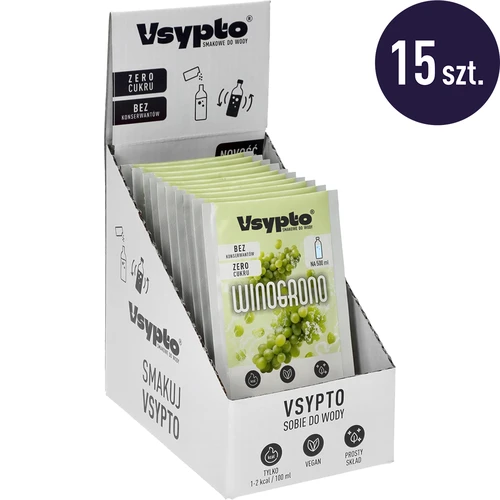 VSYPTO med smak av vindruva, 3 g - 9