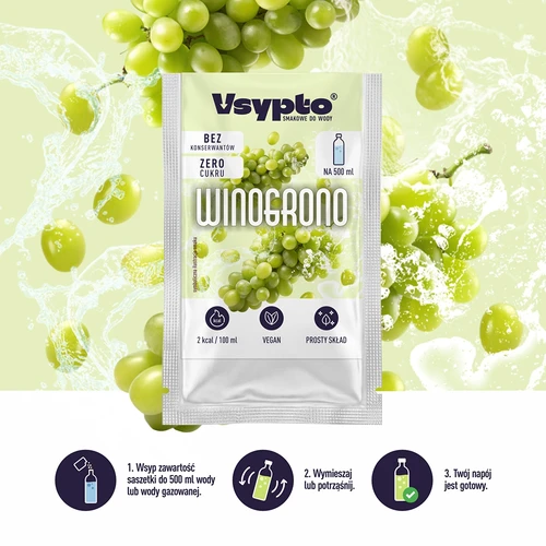 VSYPTO med smak av vindruva, 3 g - 6