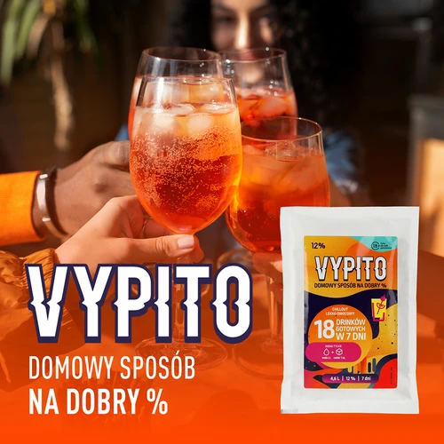 VYPITO 12%, påse för 18 drinkar - Chillout lätt fruktig, 126 g - 6