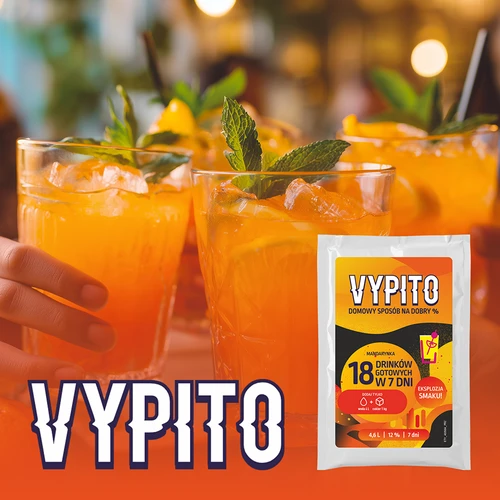 VYPITO 12 %, påse för 18 drinkar - Mandarin, 126 g - 6
