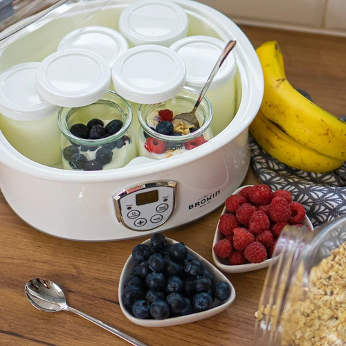 Yoghurtmaskin med termostat, 7 burkar, 1,3 L - 15
