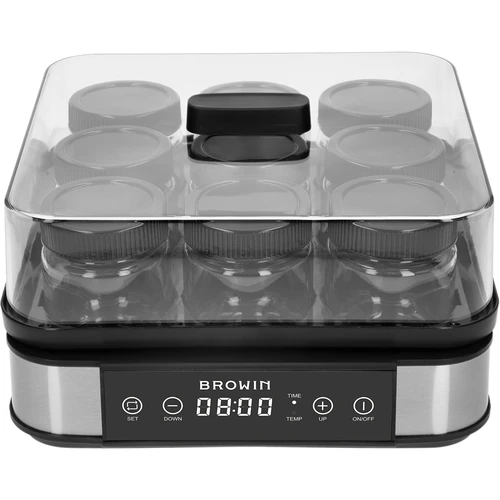 Yoghurtmaskin med termostat, 9 burkar, 1,6 L - 2