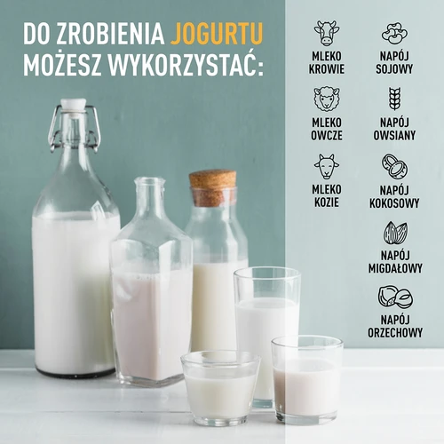 Yoghurtmaskin med termostat, 9 burkar, 1,6 L - 15
