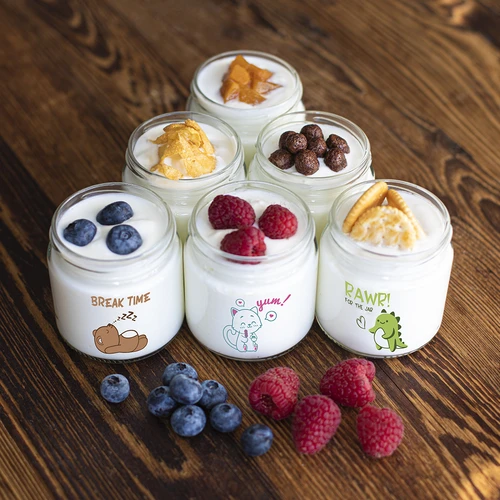 Yoghurtmaskin och burkar för barn - 12