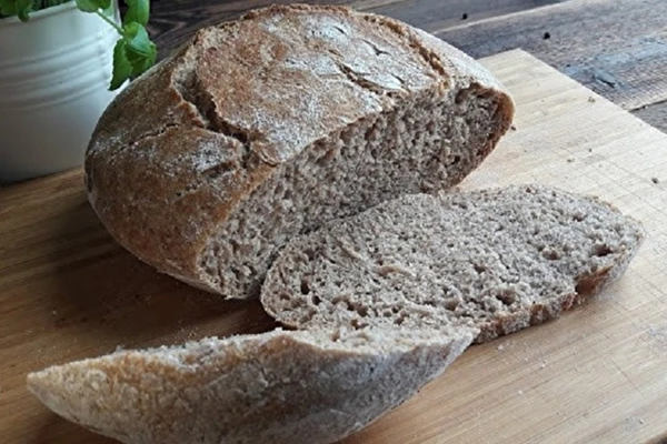 Vetebröd med tillsats av fullkornsmjöl