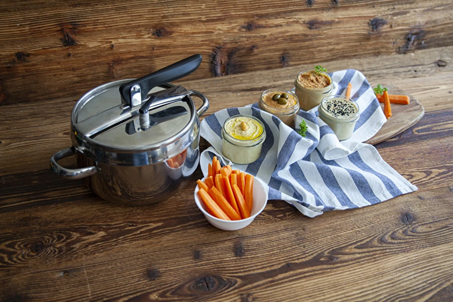 Browin Przepiśnik - Hummus i olika smakvarianter