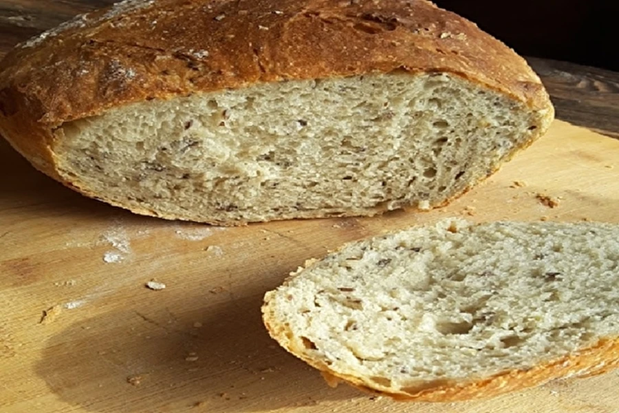 Browin Przepiśnik - Vetebröd med jäst och linfrö