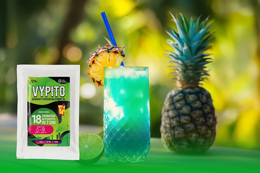 Browin Przepiśnik - Vypito Neon Splash – drink i tropisk tappning