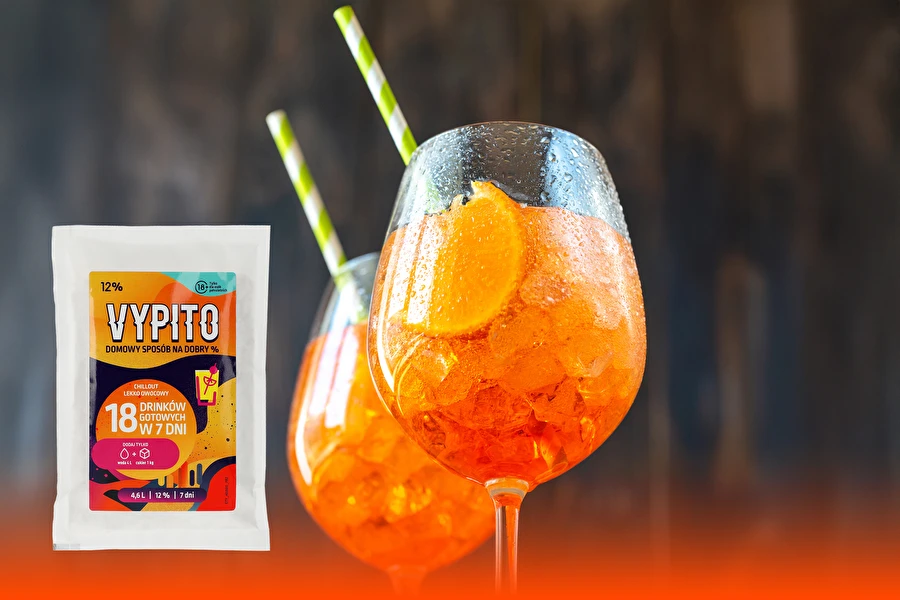 Browin Przepiśnik - Vypito Spritz – en lätt, citrusfrisk drink för alla tillfällen